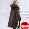 Manteau de fourrure femme SENMONO - Ref 3172302