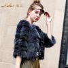 Manteau de fourrure femme MULEE - Ref 3172342