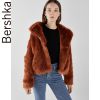 Manteau de fourrure femme BERSHKA - Ref 3175121