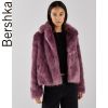 Manteau de fourrure femme BERSHKA - Ref 3175136