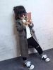 Manteau enfant en mélange - Ref 2160764