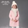 Manteau pour fille LUCKY EYE en laine - Ref 2161518