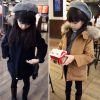 Manteau pour fille en mélange - Ref 2161601