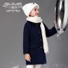 Manteau pour fille LUCKY EYE en mélange - Ref 2161778