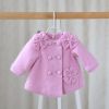 Manteau pour fille IDEA en laine - Ref 2161808