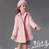 Manteau pour fille LUCKY EYE en laine - Ref 2162452