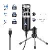 Microphone d'enregistrement pour podcast Youtube - Ref 3423366