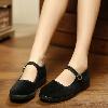Mocassins femme en coton - Ref 3440349