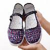 Mocassins femme en coton - Ref 3440353