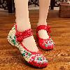 Mocassins femme en Toile - Ref 3440361