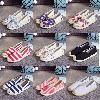 Mocassins femme en coton - Ref 3440369