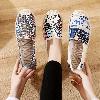 Mocassins femme en coton - Ref 3440378