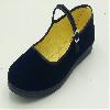 Mocassins femme en flanelle - Ref 3440389