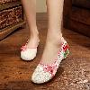 Mocassins femme en Toile - Ref 3440418