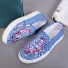 Mocassins femme en Toile - Ref 3440420
