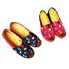 Mocassins femme en Toile - Ref 3440431