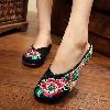 Mocassins femme en Toile - Ref 3440444