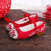 Mocassins femme en coton - Ref 3440445