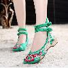 Mocassins femme en Toile - Ref 3440459