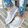 Mocassins femme en Toile - Ref 3440464