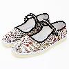 Mocassins femme en coton - Ref 3440476