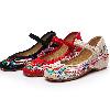 Mocassins femme en Toile - Ref 3440483