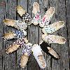 Mocassins femme en coton - Ref 3440523