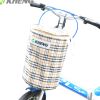 Panier pour vélo KHENG en toile - Ref 2256506