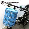 Panier pour vélo LANDON en toile - Ref 2257854