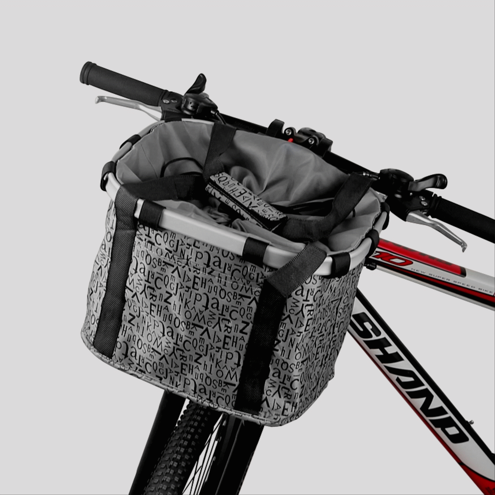 Panier pour vélo en toile - Ref 2258508