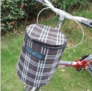 Panier pour vélo en toile - Ref 2258813