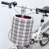 Panier pour vélo JAKROO en toile - Ref 2259049
