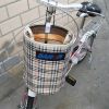 Panier pour vélo en toile - Ref 2260820