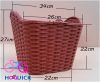 Panier pour vélo en plastique - Ref 2264674