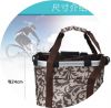 Panier pour vélo en toile - Ref 2266430