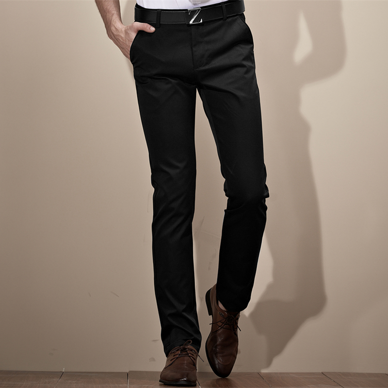 Pantalon droit en coton pour automne - Ref 1467526