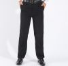 Pantalon droit en polyester pour été - Ref 1468802