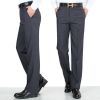 Pantalon droit en coton pour printemps - Ref 1469421