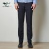 Pantalon droit SEPTWOLVES Polyester pour printemps - Ref 1486518