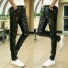 Pantalon cuir homme serré pour adolescent - Ref 1476746