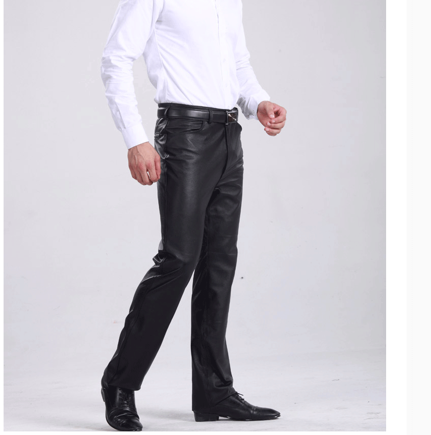 Pantalon cuir homme pour hiver - Ref 1477821