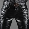 Pantalon cuir homme - Ref 1478877