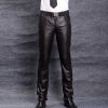 Pantalon cuir homme droit pour hiver - Ref 1479587