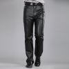 Pantalon cuir homme droit pour hiver - Ref 1479720