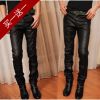 Pantalon cuir homme pour adolescent - Ref 1480844