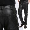 Pantalon cuir homme droit pour hiver - Ref 1481682
