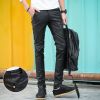 Pantalon cuir homme serré pour jeunesse - Ref 1482321