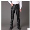 Pantalon cuir homme droit pour hiver - Ref 1482641