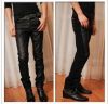Pantalon cuir homme droit pour adolescent - Ref 1482893