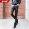 Pantalon cuir homme serré pour jeunesse - Ref 1482907